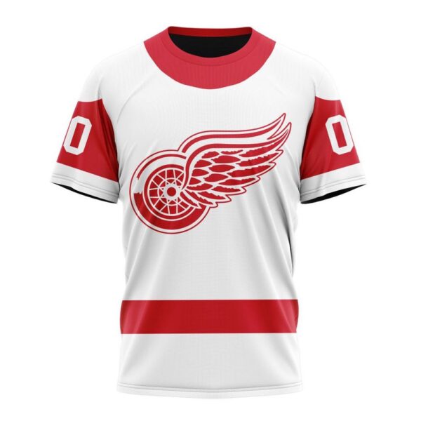 NHL Detroit Red Wings Personalized 2024 Away Kits T-Shirt