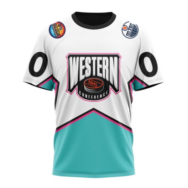 NHL Edmonton Oilers T-Shirt All-Star Western Conference 2024 T-Shirt