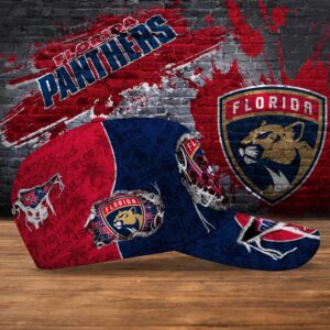 NHL Florida Panthers Baseball Cap Customized Cap For Sports Fans 3