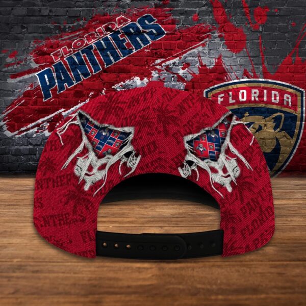 NHL Florida Panthers Baseball Cap Customized Cap For Sports Fans