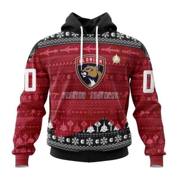 NHL Florida Panthers Special Star Trek Design Hoodie