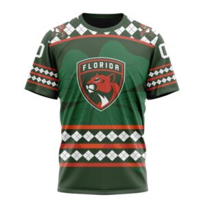 NHL Florida Panthers T Shirt Specialized Unisex Kits Hockey Celebrate St Patricks Day T Shirt 1
