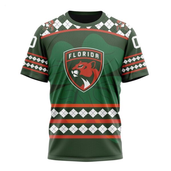 NHL Florida Panthers T-Shirt Specialized Unisex Kits Hockey Celebrate St Patrick’s Day T-Shirt