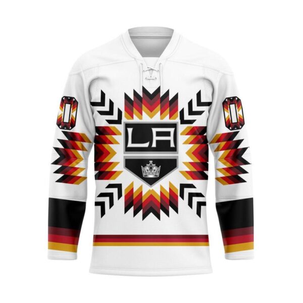 NHL Los Angeles Kings Hockey Jersey Special Design With Native Pattern Custom Jersey