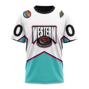 NHL Minnesota Wild T Shirt All Star Western Conference 2024 T Shirt 1