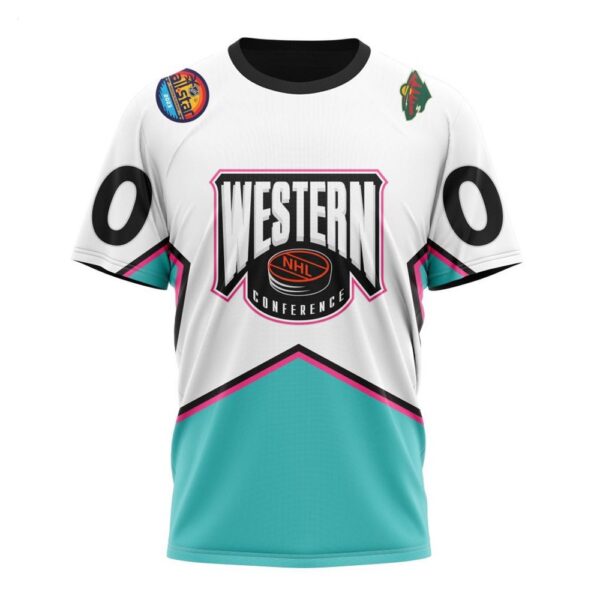 NHL Minnesota Wild T-Shirt All-Star Western Conference 2024 T-Shirt