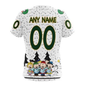NHL Minnesota Wild T Shirt Special Peanuts Design 3D T Shirt 2