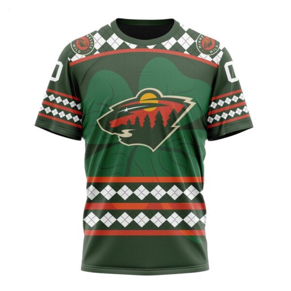 NHL Minnesota Wild T-Shirt Specialized Unisex Kits Hockey Celebrate St Patrick’s Day T-Shirt