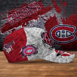 NHL Montreal Canadiens Baseball Cap Customized Cap For Sports Fans 3