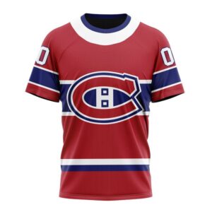 NHL Montreal Canadiens Personalized 2024 Home Kits T Shirt 1