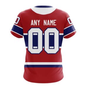 NHL Montreal Canadiens Personalized 2024 Home Kits T Shirt 2