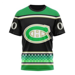 NHL Montreal Canadiens Specialized Hockey Celebrate St Patricks Day T Shirt 1