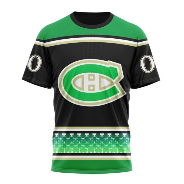 NHL Montreal Canadiens Specialized Hockey Celebrate St Patrick’s Day T-Shirt
