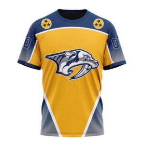 NHL Nashville Predators 3D T Shirt New Gradient Series Concept Hoodie 1