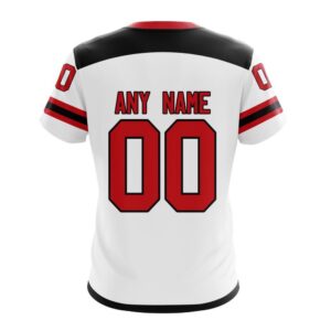 NHL New Jersey Devils Personalized 2024 Away Kits T Shirt 2