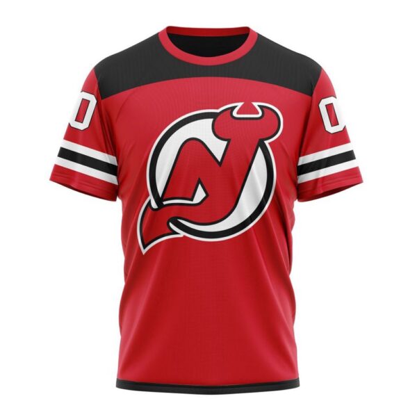 NHL New Jersey Devils Personalized 2024 Home Kits T-Shirt