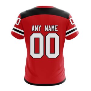 NHL New Jersey Devils Personalized 2024 Home Kits T Shirt 2