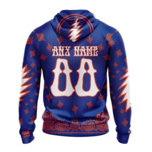 NHL New York Islanders Hoodie Special Grateful Dead Design Hoodie 2