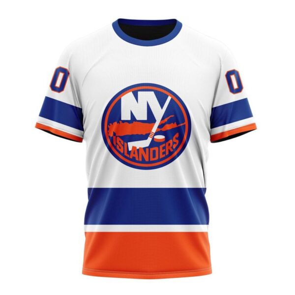 NHL New York Islanders Personalized 2024 Away Kits T-Shirt