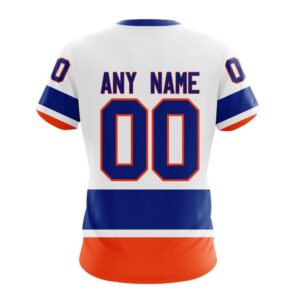 NHL New York Islanders Personalized 2024 Away Kits T Shirt 2