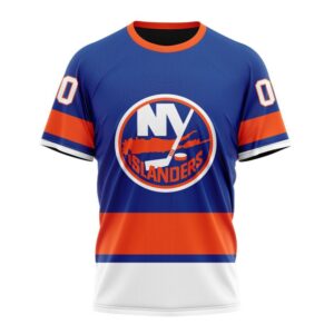 NHL New York Islanders Personalized 2024 Home Kits T Shirt 1