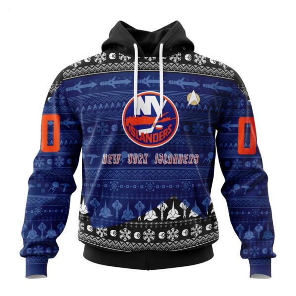 NHL New York Islanders Special Star Trek Design Hoodie