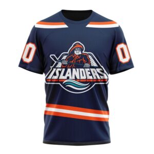 NHL New York Islanders T Shirt Reverse Retro Kits 2024 T Shirt 1