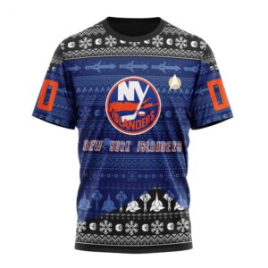 NHL New York Islanders T Shirt Special Star Trek Design 3D T Shirt 1