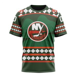 NHL New York Islanders T Shirt Specialized Unisex Kits Hockey Celebrate St Patricks Day T Shirt 1