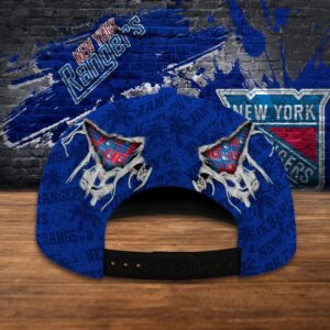 NHL New York Rangers Baseball Cap Customized Cap For Sports Fans 4