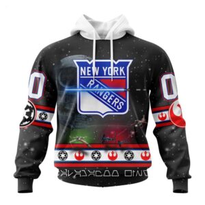 NHL New York Rangers Hoodie Special Star Wars Design Hoodie 1
