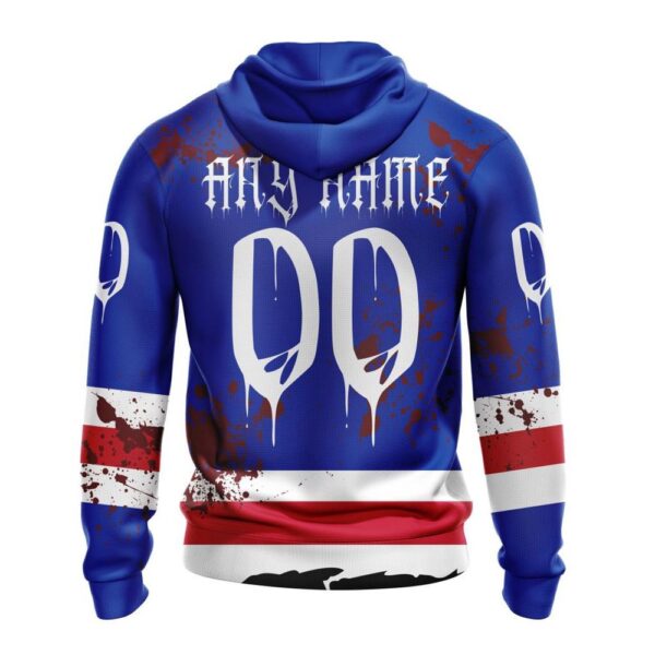 NHL New York Rangers Hoodie Specialized Design Jersey With Your Ribs For Halloween Hoodie