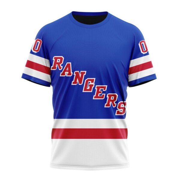 NHL New York Rangers Personalized 2024 Home Kits T-Shirt