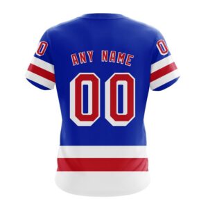 NHL New York Rangers Personalized 2024 Home Kits T Shirt 2