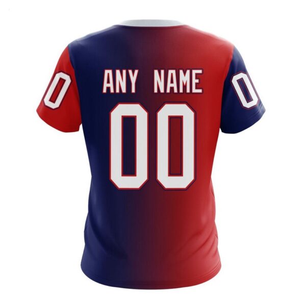 NHL New York Rangers T-Shirt Special Retro Gradient Design T-Shirt