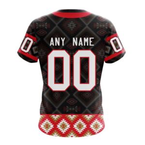 NHL Ottawa Senators 3D T Shirt Design With Native Pattern Full Printed Hoodie 2