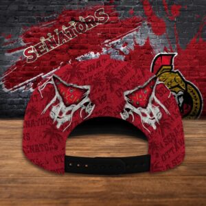 NHL Ottawa Senators Baseball Cap Customized Cap For Sports Fans 4