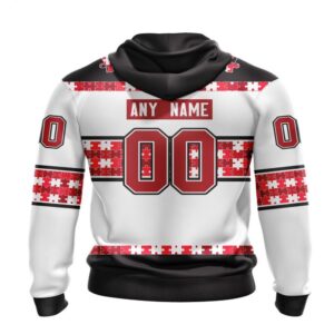 NHL Ottawa Senators Hoodie Autism Awareness 3D Hoodie For Hockey Fans 2