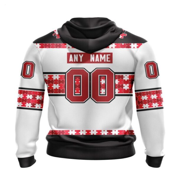 NHL Ottawa Senators Hoodie Autism Awareness 3D Hoodie For Hockey Fans