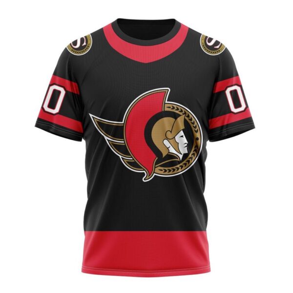 NHL Ottawa Senators Personalized 2024 Home Kits T-Shirt