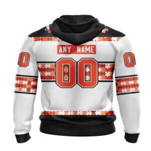 NHL Philadelphia Flyers Hoodie Autism Awareness 3D Hoodie For Hockey Fans 2