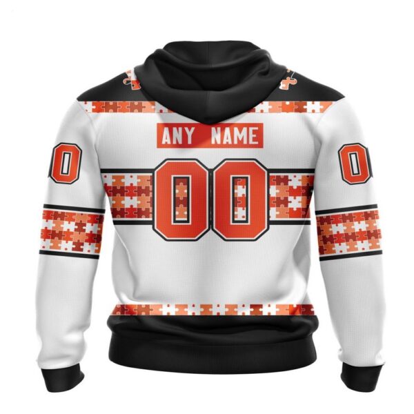 NHL Philadelphia Flyers Hoodie Autism Awareness 3D Hoodie For Hockey Fans