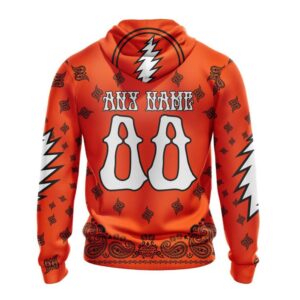 NHL Philadelphia Flyers Hoodie Special Grateful Dead Design Hoodie 2