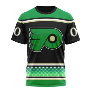 NHL Philadelphia Flyers Specialized Hockey Celebrate St Patricks Day T Shirt 1