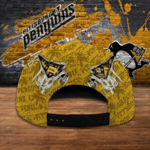 NHL Pittsburgh Penguins Baseball Cap Customized Cap For Sports Fans 4