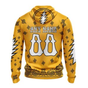 NHL Pittsburgh Penguins Hoodie Special Grateful Dead Design Hoodie 2