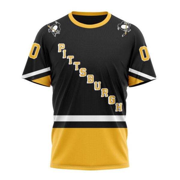 NHL Pittsburgh Penguins Personalize 2024 Alternate Kits T-Shirt