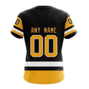 NHL Pittsburgh Penguins Personalized 2024 Home Kits T Shirt 2