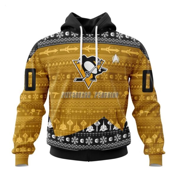 NHL Pittsburgh Penguins Special Star Trek Design Hoodie