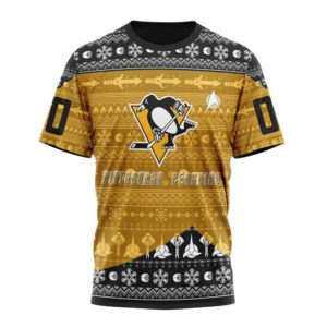 NHL Pittsburgh Penguins T Shirt Special Star Trek Design 3D T Shirt 1